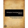 Biological Investigations In México by Edward Alphonso Goldman