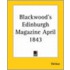 Blackwood's Edinburgh Magazine April 1843