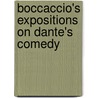 Boccaccio's Expositions on Dante's Comedy by Professor Giovanni Boccaccio