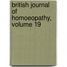 British Journal of Homoeopathy, Volume 19 door Onbekend