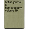 British Journal of Homoeopathy, Volume 19 by Unknown