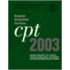 Cpt 2003 For Hospital Outpatient Services