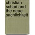Christian Schad and the Neue Sachlichkeit