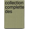 Collection Complette Des by Hubert Franï¿½Ois Gravelot