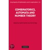 Combinatorics, Automata and Number Theory by Valerie Berthe
