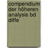 Compendium Der Höheren Analysis Bd Diffe