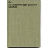 Das Ss-fallschirmjäger-bataillon 500/600 by Rolf Michaelis
