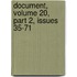 Document, Volume 20, Part 2, Issues 35-71