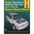 Dodge Durango and Dakota Pick-Ups 1997-99