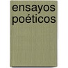 Ensayos Poéticos by Eduardo Asquerino