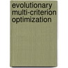 Evolutionary Multi-Criterion Optimization door Onbekend