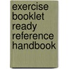 Exercise Booklet Ready Reference Handbook door Jack Dodds