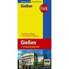 Falkplan Extra Gießen mit Umgebungskarte door Onbekend