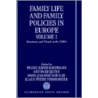 Family Life and Family Policies in Europe by Kuijsten Schulze Kaufmann