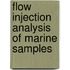 Flow Injection Analysis Of Marine Samples
