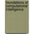 Foundations Of Computational Intelligence
