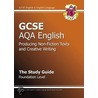 Gcse Aqa A Study Guide Foundation Writing door Richards Parsons
