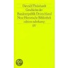 Geschichte der Bundesrepublik Deutschland by Dietrich Thränhardt