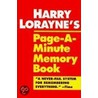 Harry Lorayne's Page-A-Minute Memory Book door Harry Lorayne