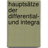 Hauptsätze Der Differential- Und Integra by Robert Fricke