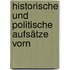 Historische Und Politische Aufsätze Vorn