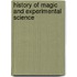 History Of Magic And Experimental Science