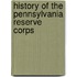 History Of The Pennsylvania Reserve Corps