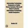 Information Technology Companies of India by Not Available