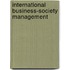 International Business-Society Management