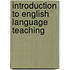 Introduction to English Language Teaching
