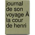 Journal De Son Voyage À La Cour De Henri