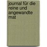 Journal Für Die Reine Und Angewandte Mat door Onbekend