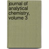 Journal Of Analytical Chemistry, Volume 3 by Edward Hart