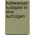 Kaltwasser: Lustspiel In Drei Aufzügen