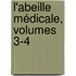 L'Abeille Médicale, Volumes 3-4