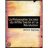 La Philosophie Sociale Du Xviiie Siècle