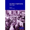 Law, Crime And English Society, 1660-1830 door Norma Landau