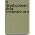 Le Développement De La Constitution Et D