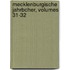Mecklenburgische Jahrbcher, Volumes 31-32