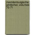 Mecklenburgische Jahrbcher, Volumes 70-71