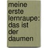 Meine erste Lernraupe: Das ist der Daumen
