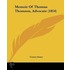 Memoir Of Thomas Thomson, Advocate (1854)