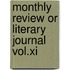 Monthly Review Or Literary Journal Vol.xi