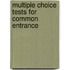 Multiple Choice Tests For Common Entrance