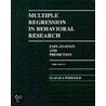 Mutiple Regression in Behavioral Research by Elazar J. Pedhazur