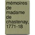 Mémoires De Madame De Chastenay, 1771-18