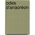 Odes D'Anacréon