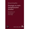 Ontologie im nachmetaphysischen Zeitalter door Richard Schaeffler