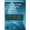 Organic Syntheses Based On Name Reactions door M.A.P. Taylor