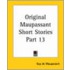 Original Maupassant Short Stories Part 13